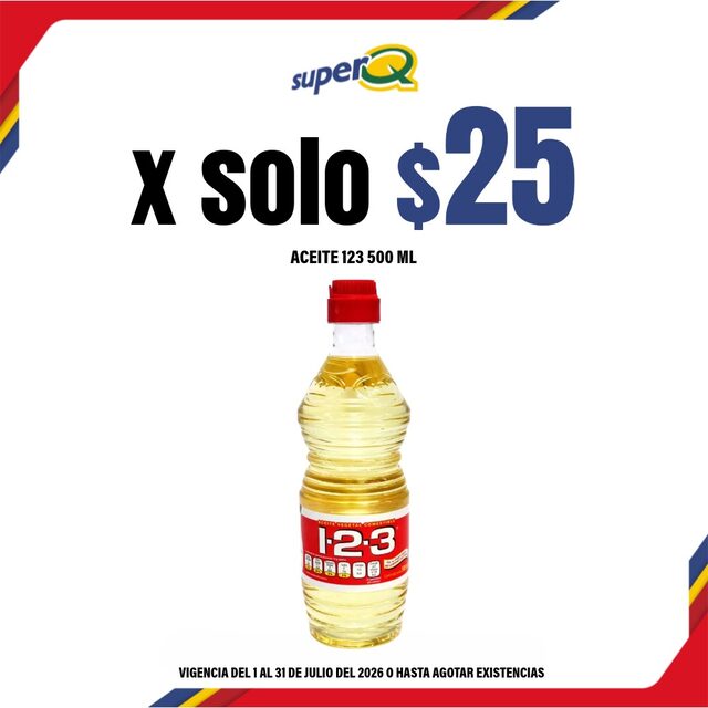 Promoción Súper Q · Aceite