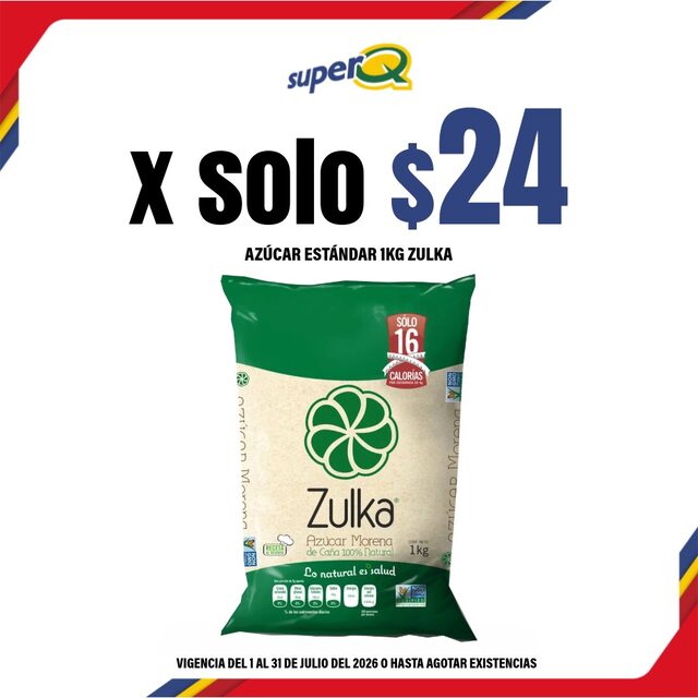 Promoción Súper Q · Azúcar Zulka